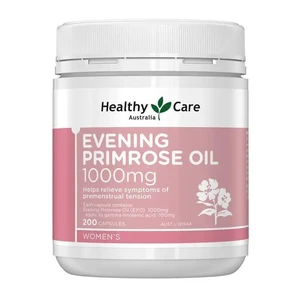(PRE ORDER) Healthy Care Evening Primrose Oil 1000mg 200 Capsules shelf life 2yrs